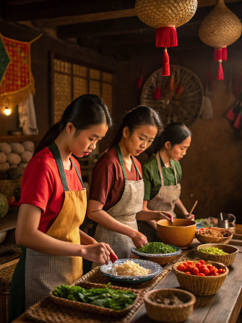 Préparation artisanale de sauces vietnamiennes traditionnelles