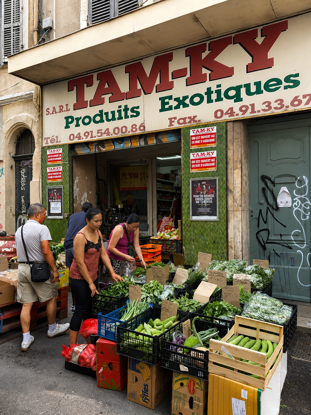 Magasin d'alimentation asiatique Tam Ky à Marseille